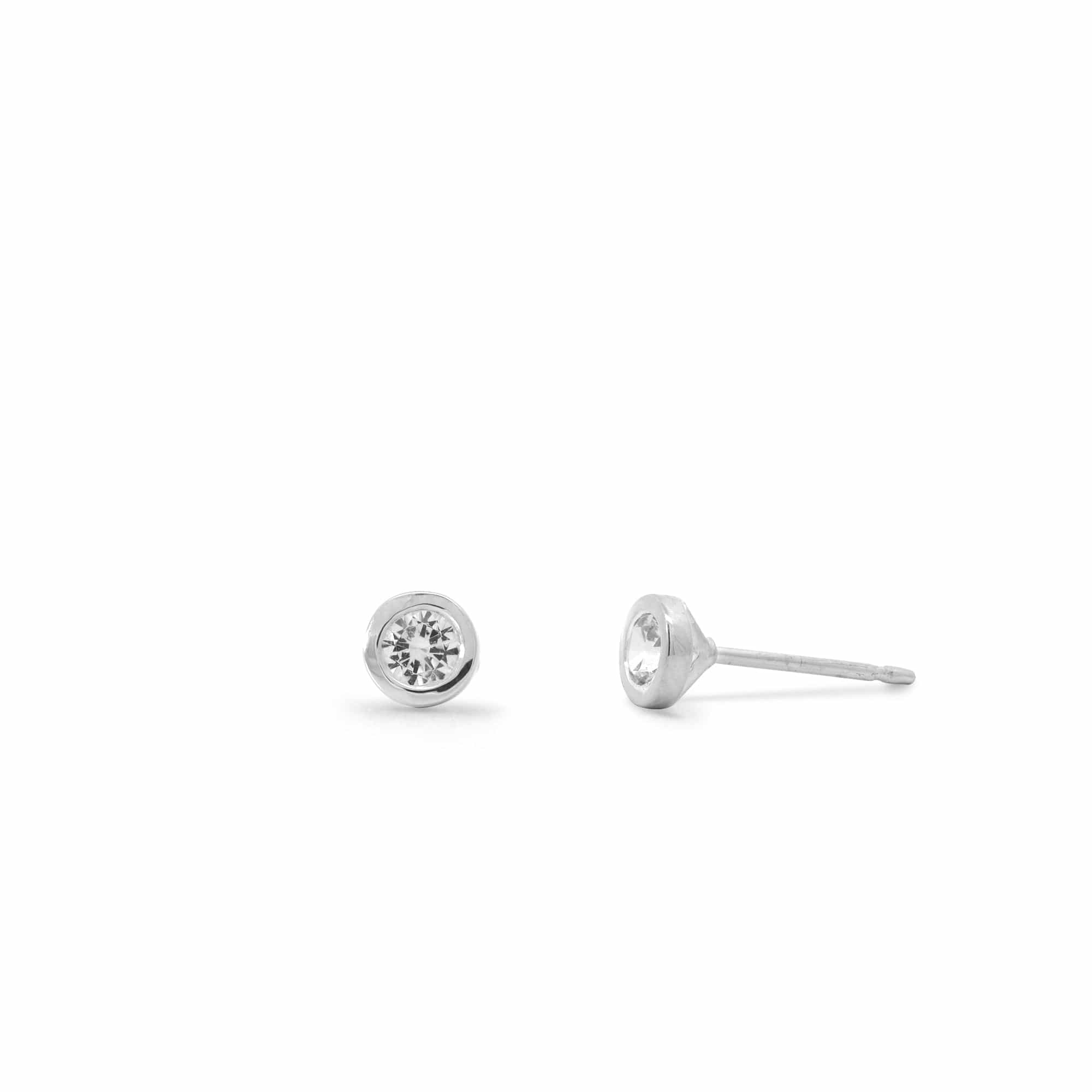 Boma Jewelry Clare Mini Studs with Stone