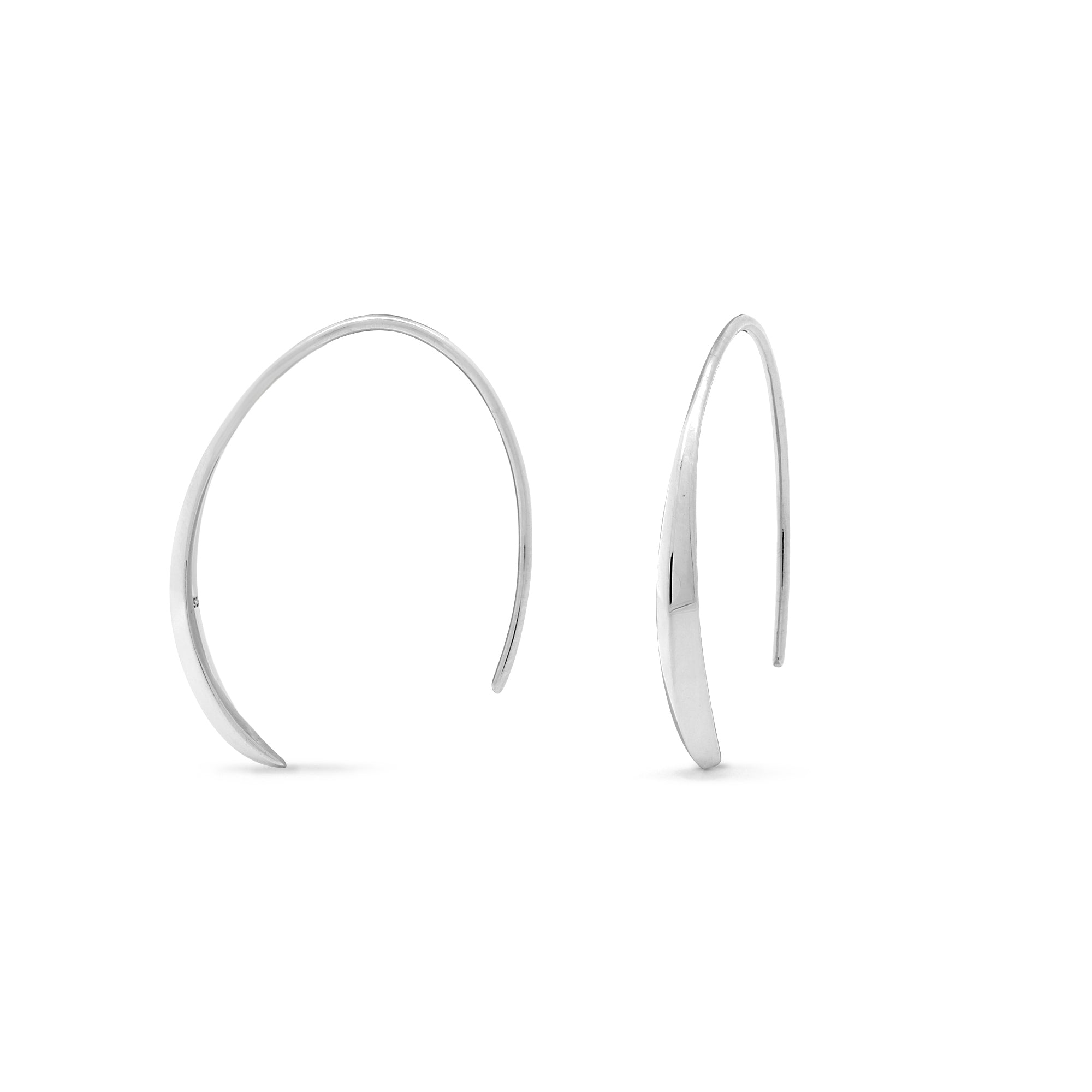 Boma Jewelry Organic Pull Through Hoops