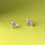 Boma Jewelry Bumble Bee Stud Earrings