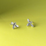 Boma Jewelry Bumble Bee Stud Earrings