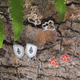 Boma Jewelry Lightning Cloud Studs