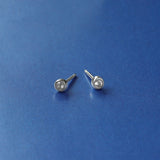 Boma Jewelry Clare Mini Dot Studs with Stone
