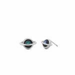 Boma Jewelry Saturn Stud Earrings with Stone