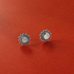 Boma Jewelry Circle Bohemian Stud Earrings with Stone