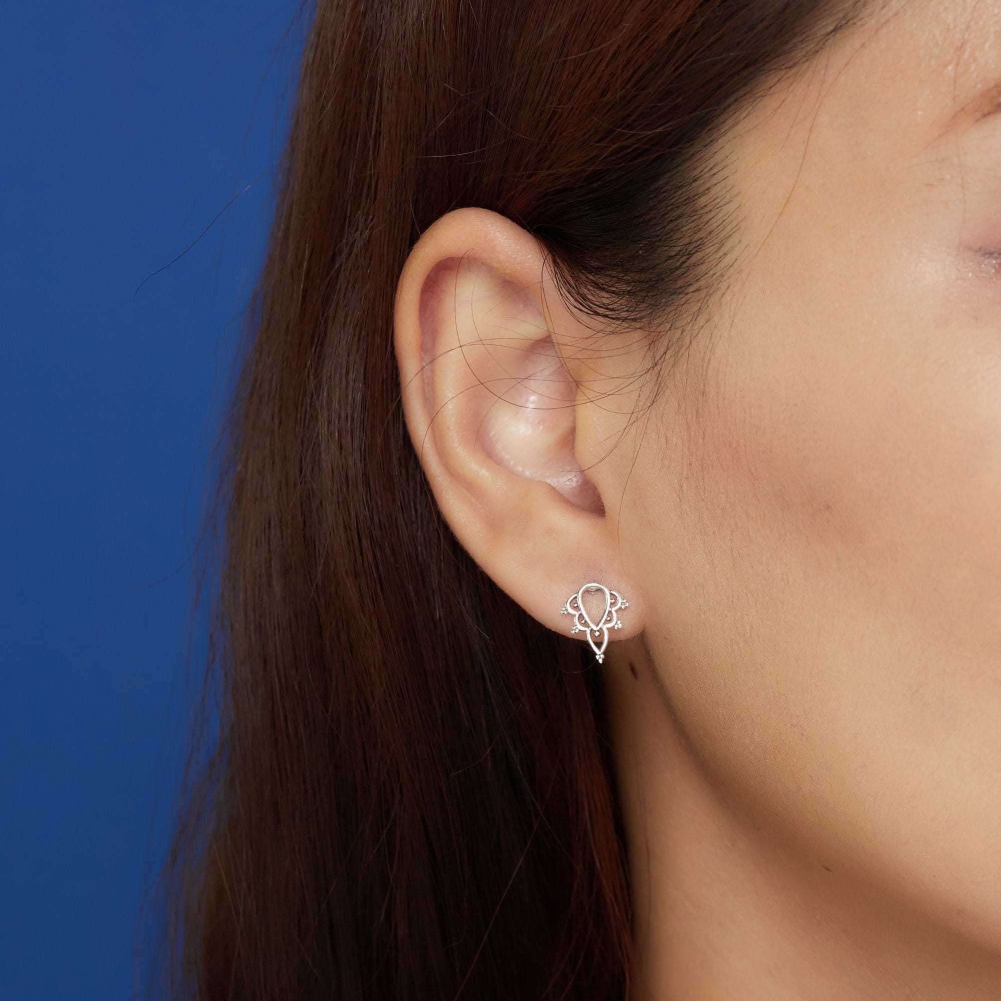 Boma Jewelry Pointed Bohemian Stud Earrings