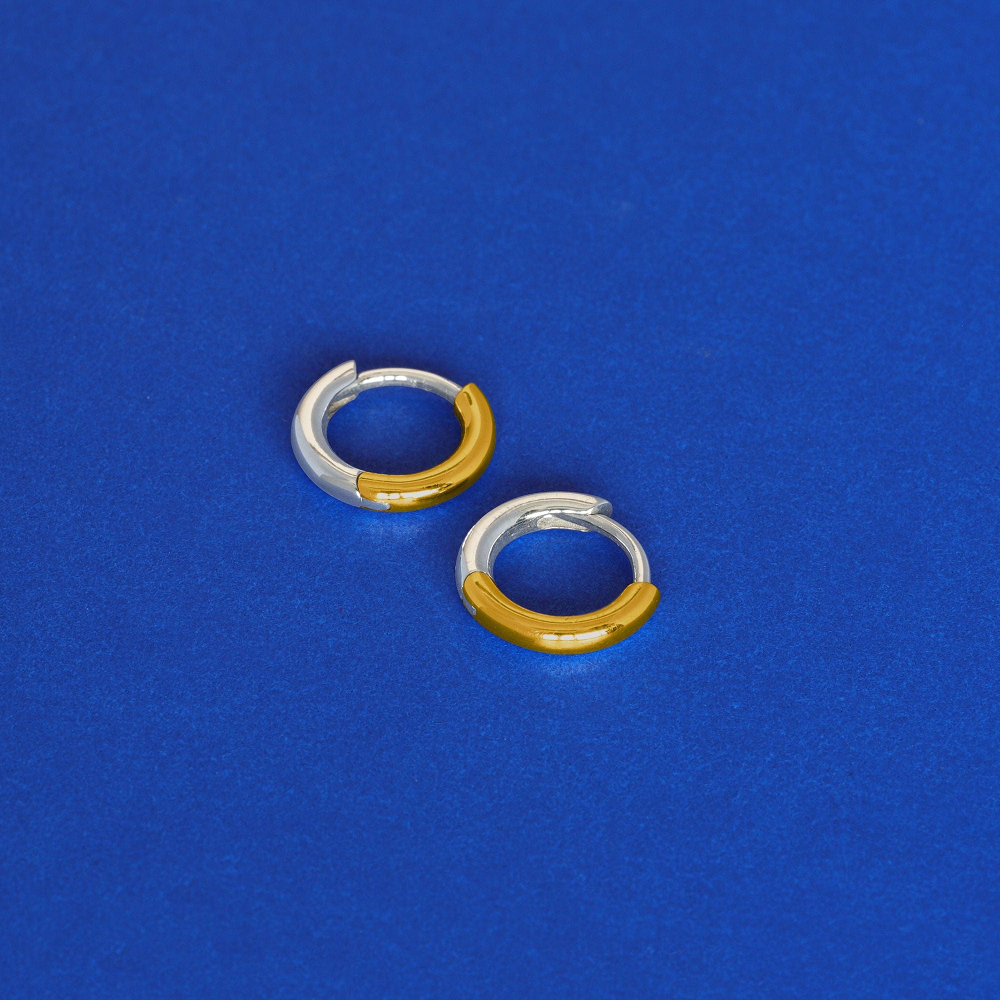 Boma Jewelry Two-Tone Huggie Hoops
