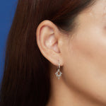Boma Jewelry Pointed Bohemian Hoop Charm Earrings