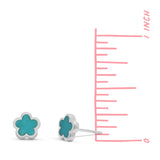 Boma Jewelry Van Cleef Clover Studs with Stone