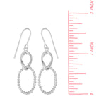 Boma Jewelry Wild Textured Organic Drop Earrings