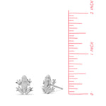 Boma Jewelry Resting Frog Stud Earrings