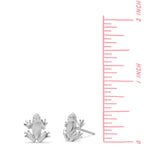 Boma Jewelry Resting Frog Stud Earrings