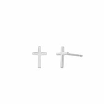 Boma Jewelry Minimal Cross Studs