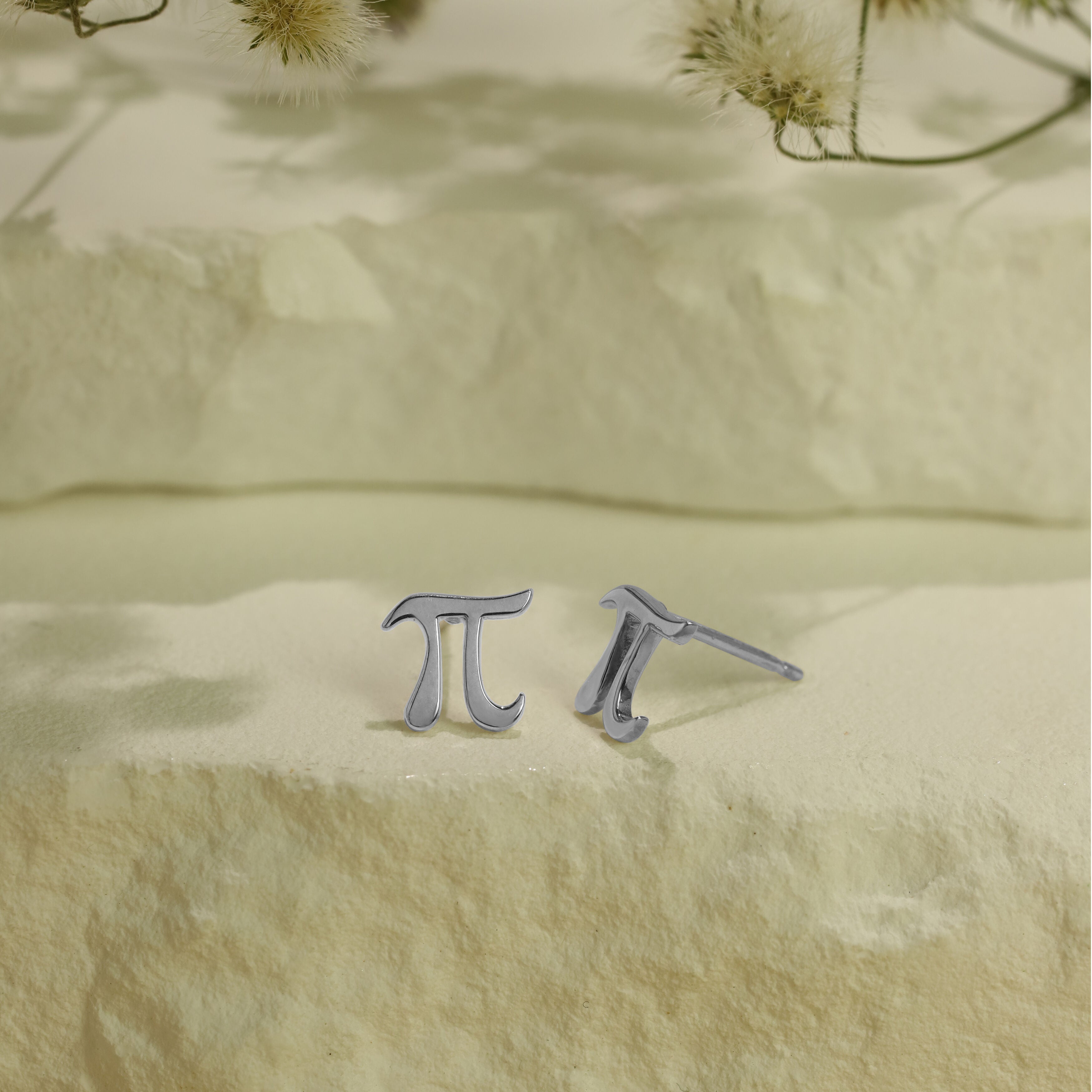 Boma Jewelry Pi Greek Letter Studs