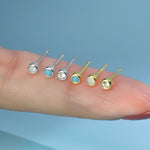 Boma Jewelry Clare Mini Studs with Stone