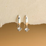 Boma Jewelry Aria Gemstone Open Drop Earring With Stone