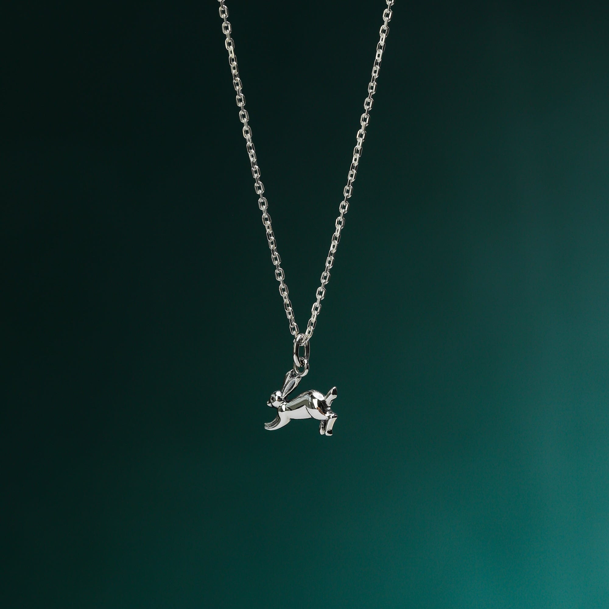 Boma Jewelry Hopping Bunny Necklace