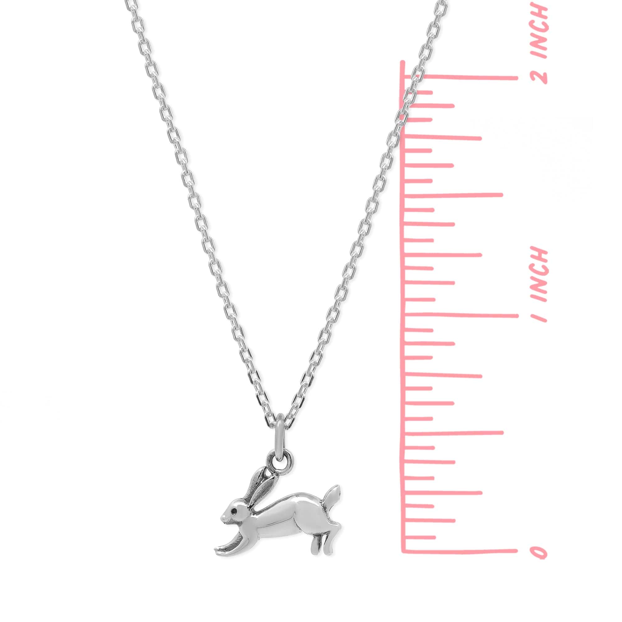 Boma Jewelry Hopping Bunny Necklace