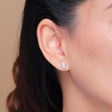 Boma Jewelry Textured Mouse Earring Studs