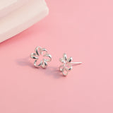 Boma Jewelry Floral Curly Earring Studs