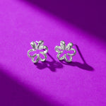Boma Jewelry Floral Curly Earring Studs