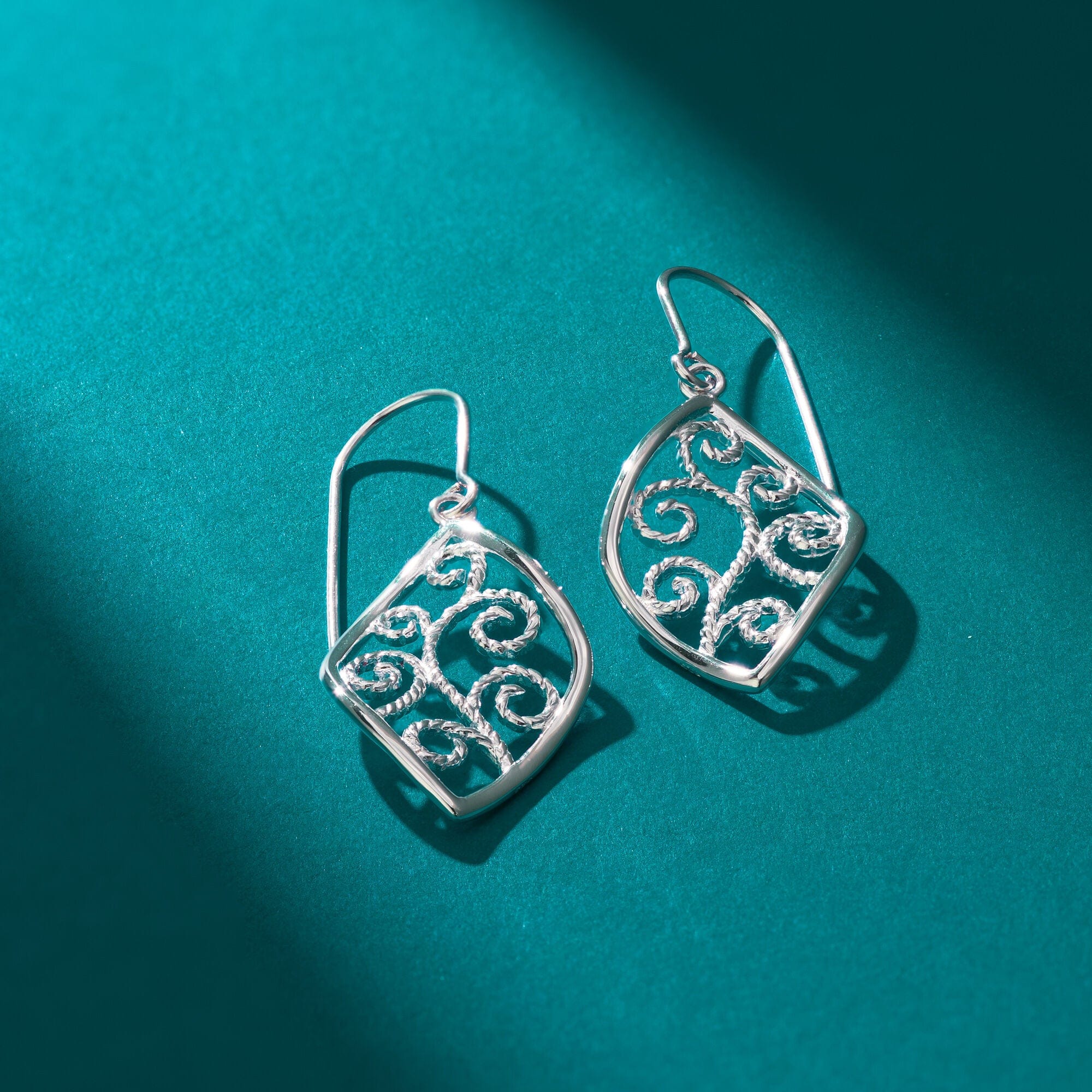 Boma Jewelry Whimsical Swirl Earrings