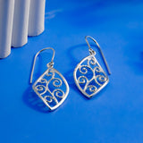 Boma Jewelry Whimsical Swirl Earrings