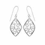 Boma Jewelry Whimsical Swirl Earrings