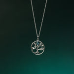 Boma Jewelry Tree of Life Necklace with Stone