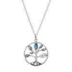 Boma Jewelry Tree of Life Necklace with Stone