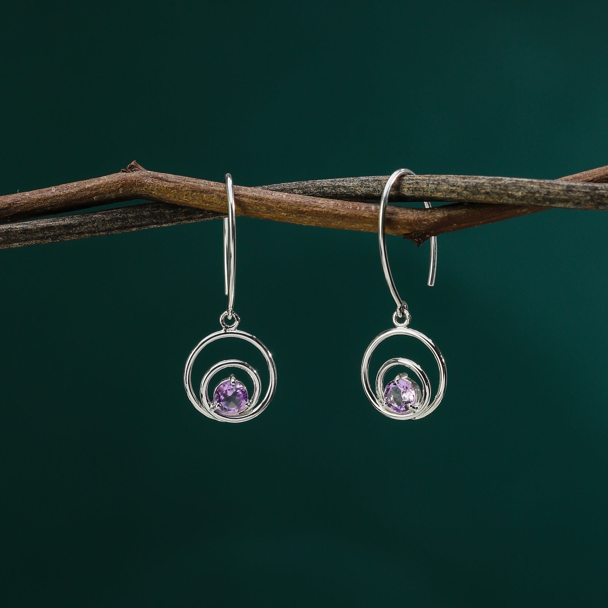 Boma Jewelry Orbit Earrings with Stone