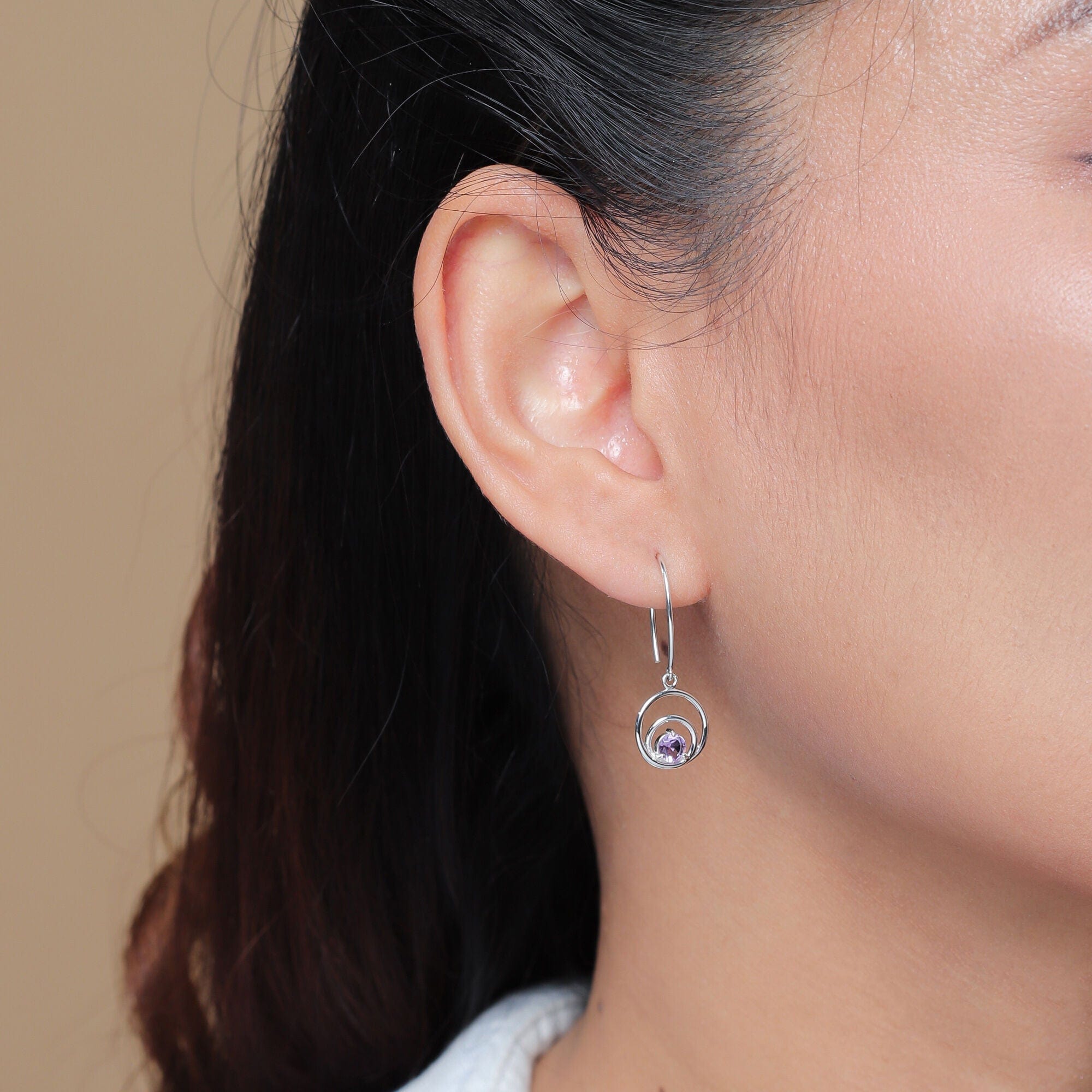 Boma Jewelry Orbit Earrings with Stone