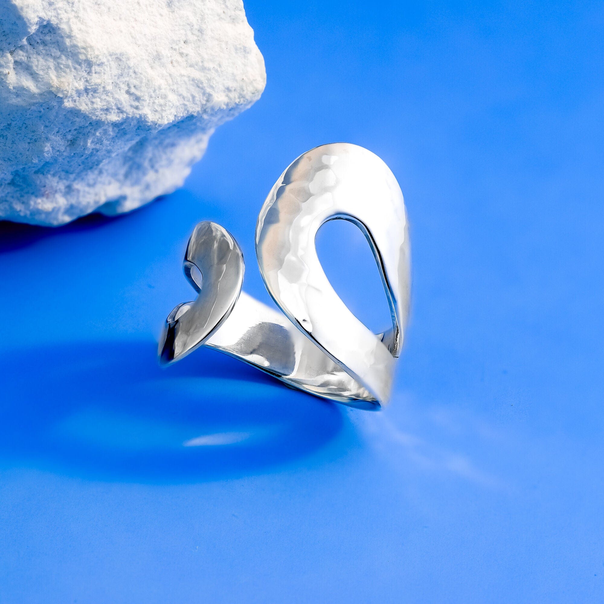 Boma Jewelry Hammered Wrap Around Ring