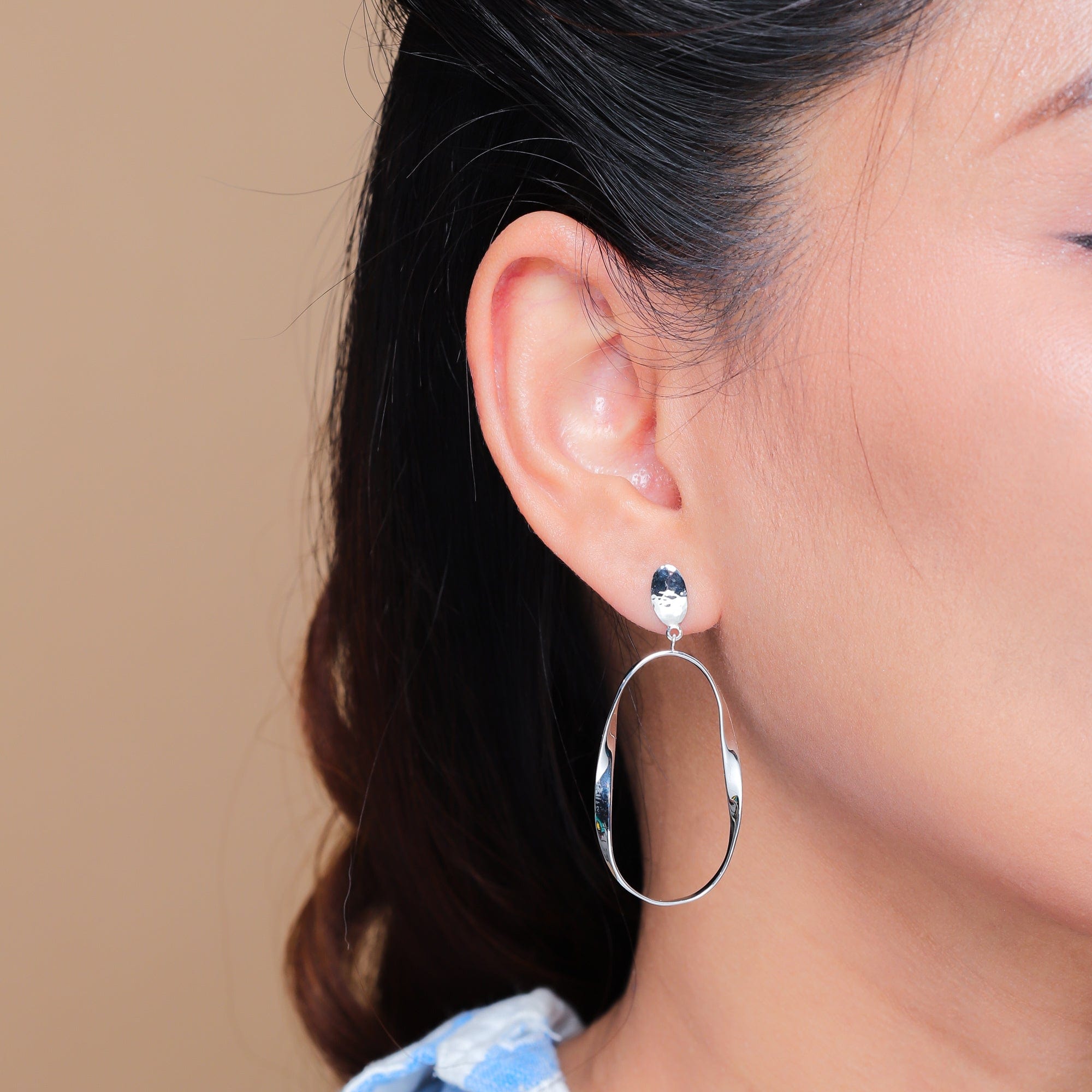 Boma Jewelry Ripple Drop Earrings