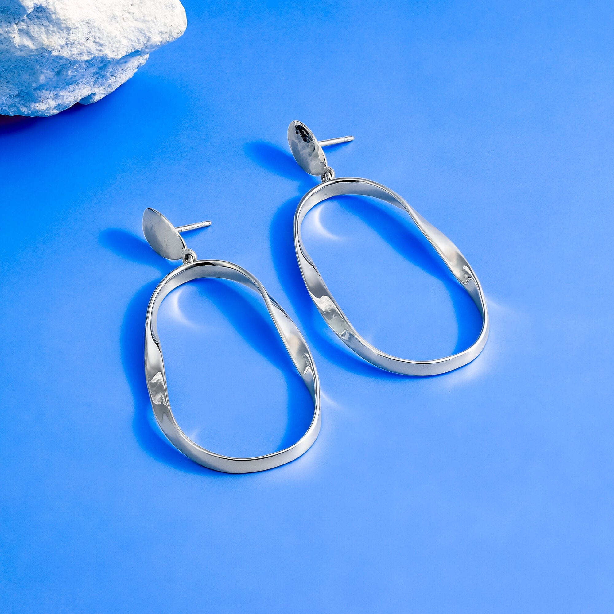 Boma Jewelry Ripple Drop Earrings