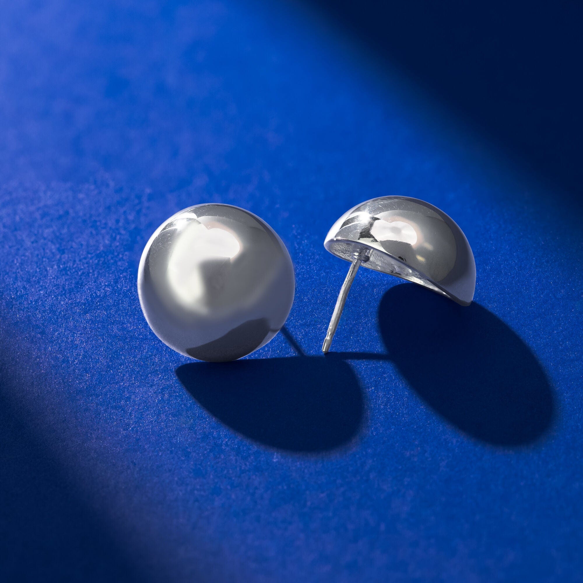 Boma Jewelry Half Ball Earrings