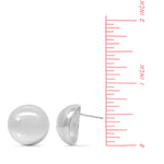 Boma Jewelry Half Ball Earrings