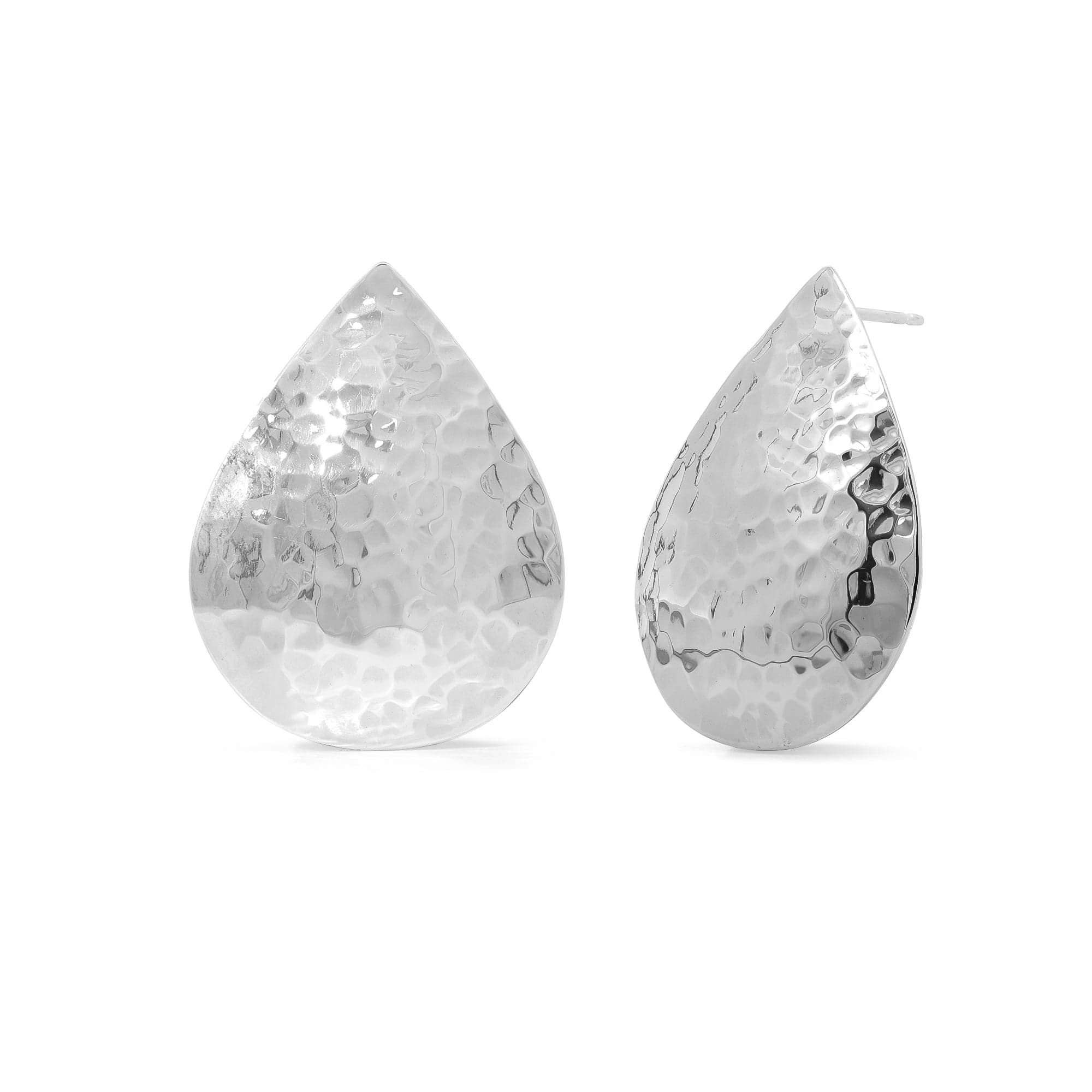 Boma Jewelry Hammered Teardrop Earrings