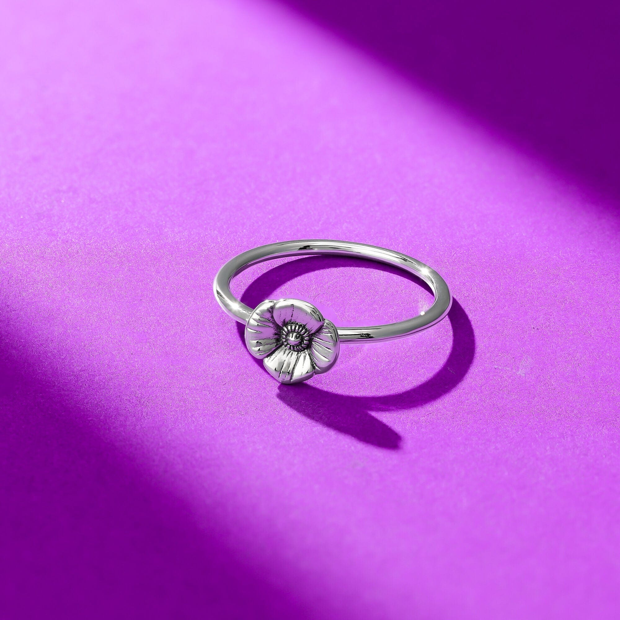 Boma Jewelry Poppy Flower Ring