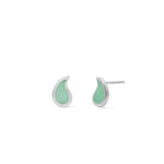 Boma Jewelry Water Droplet Studs with Stone