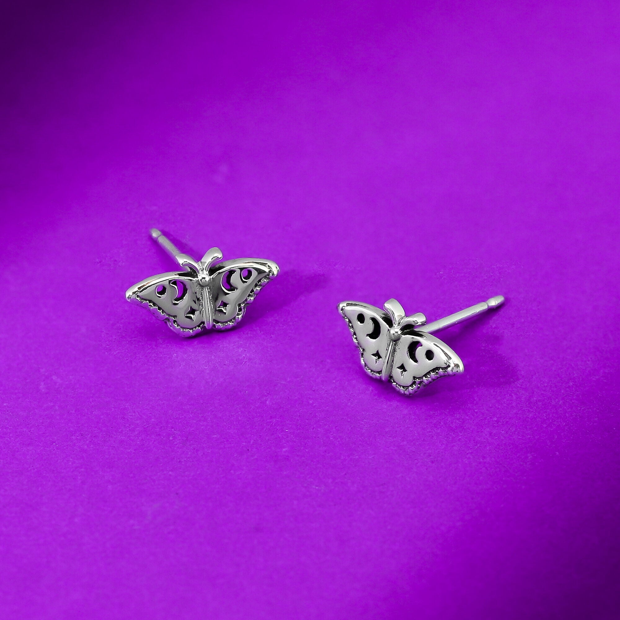Boma Jewelry Elegant Butterfly Studs