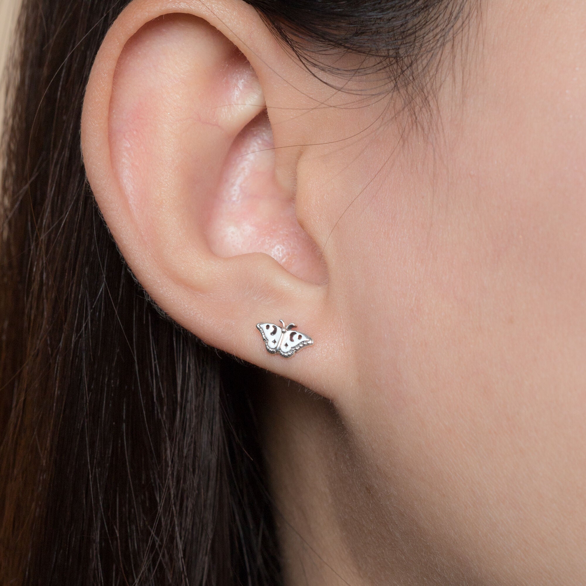 Boma Jewelry Elegant Butterfly Studs