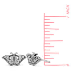 Boma Jewelry Elegant Butterfly Studs