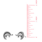 Boma Jewelry Stegosaurus Stud Earrings