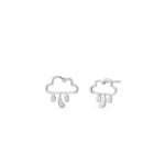 Boma Jewelry Rain Cloud Stud Earrings