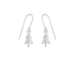 Boma Jewelry Outlined Pine Tree Dangle Earrings