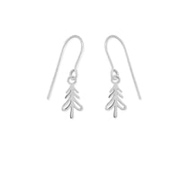 Boma Jewelry Outlined Pine Tree Dangle Earrings