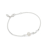 Luna Pearl Bracelet with Stone