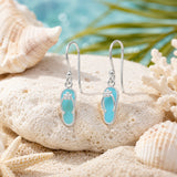 Summer Flip Flop Dangle Earrings