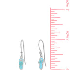 Summer Flip Flop Dangle Earrings
