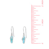 Summer Flip Flop Dangle Earrings